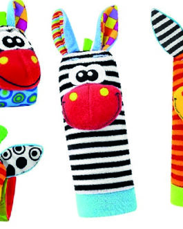 Calcetines y Muñequera Sonajaeros